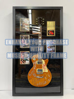 Load image into Gallery viewer, Paul McCartney, Ringo Starr, Pete Best, George Martin incredible Beatles Les Paul style guitar signed with proof
