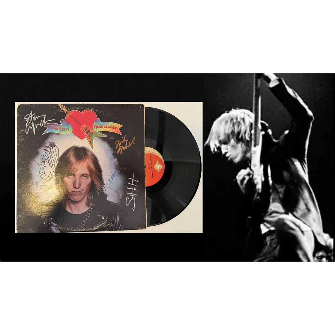 Tom Petty and the Heartbreakers "Tom Petty" original LP signed with proof..