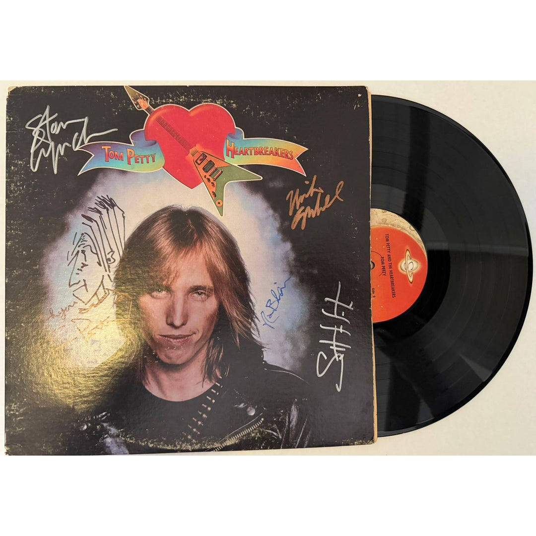 Tom Petty and the Heartbreakers "Tom Petty" original LP signed with proof..
