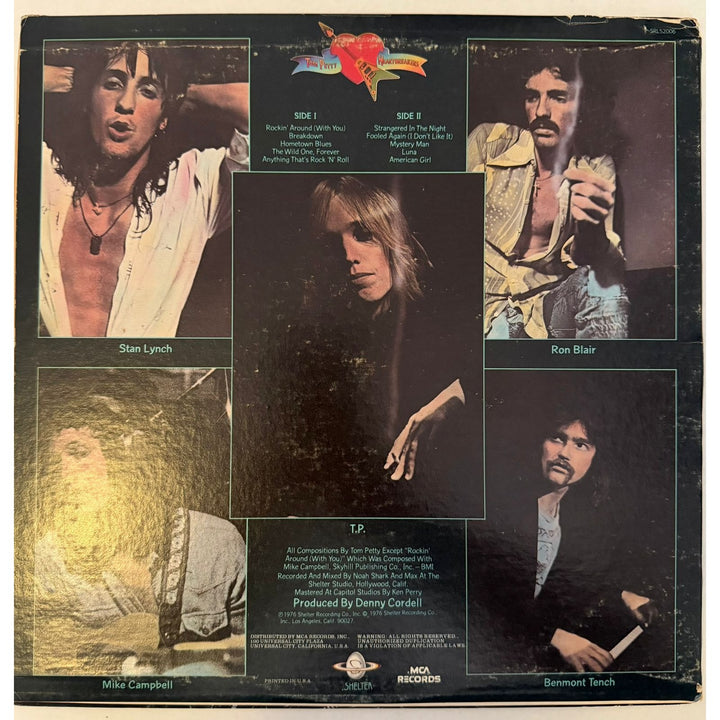 Tom Petty and the Heartbreakers "Tom Petty" original LP signed with proof..