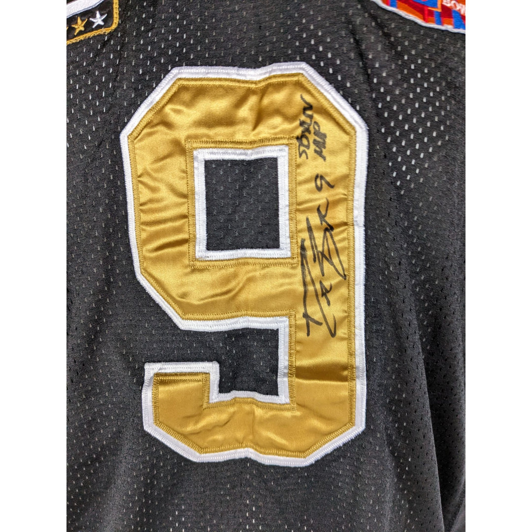 New Orleans Saints Drew Brees game model jersey size xl signed with proof