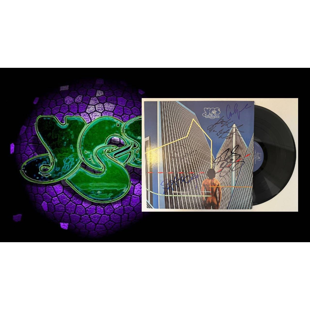 Chris Squire Rick Wakeman Jon Anderson Steve Howe YES band Going