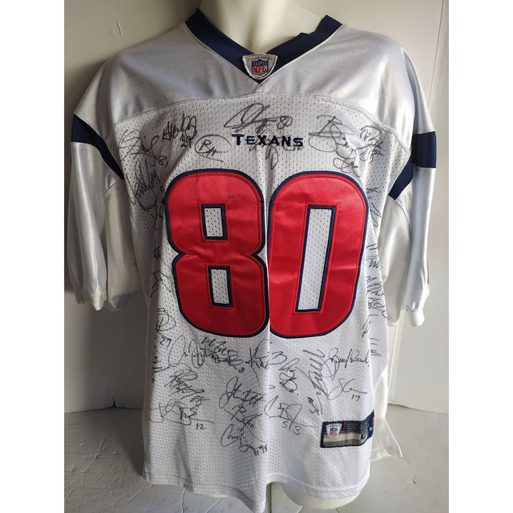 Andre Johnson Houston Texans authentic size XL 2012  team signed jersey