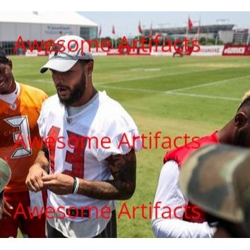 Mike Evans, Tampa Bay, Buccaneers, Super Bowl, Champions, signed, 5x7 photo, with proof