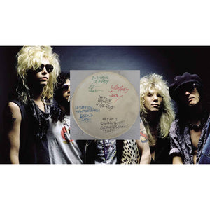 Guns N Roses Slash Axl Rose Duff McKagen Izzy Stradlin Steven Adler vintage Tambourine 8" signed with proof