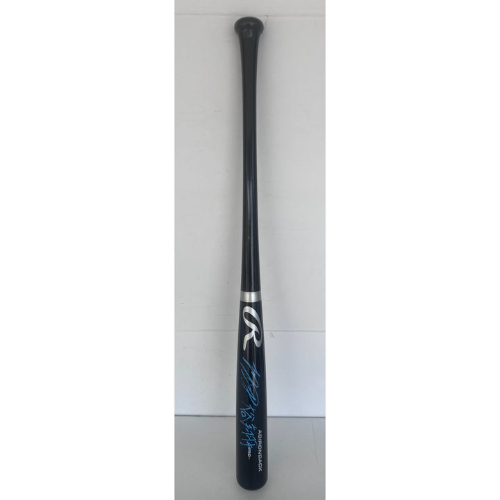 Shohei Ohtani 2018 (rookie season) MLB Rawlings Adirondak bat signed English and Japanese with proof.