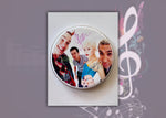 Load image into Gallery viewer, Gwen Stefani No Doubt one-of-a-kind drumhead signed with proof
