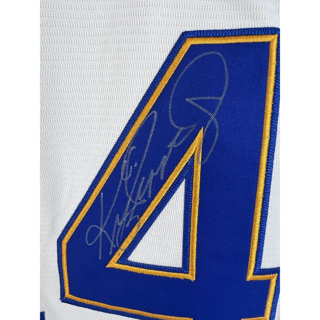 Ken Griffey Jr. #24 Seattle Mariners Men's Classic Cream Jersey Size: L signed with proof.