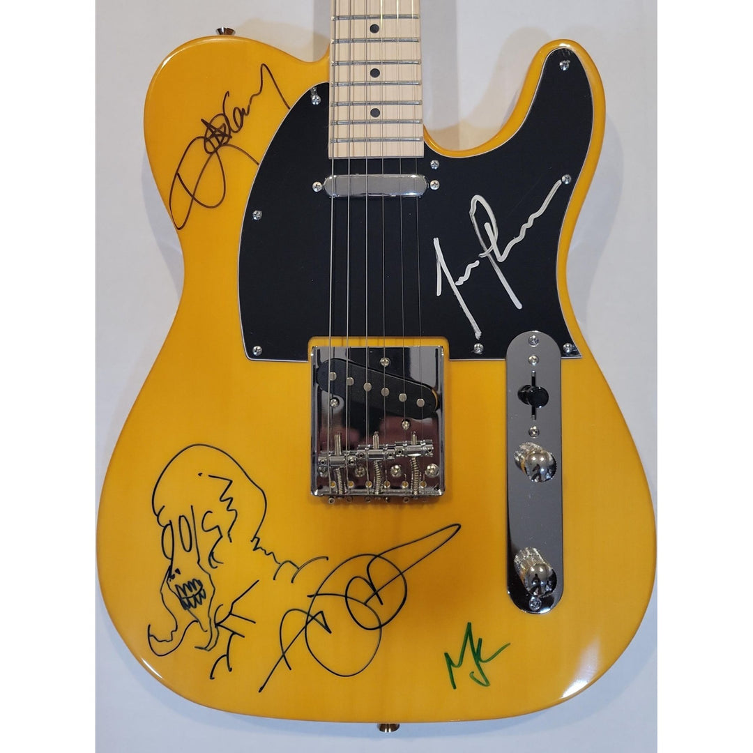 Tool Maynard James Keenan Danny Carey Justin Chancellor Adam Jones full size Telecaster electric guitar signed with proof.