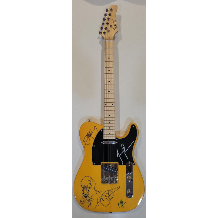 Tool Maynard James Keenan Danny Carey Justin Chancellor Adam Jones full size Telecaster electric guitar signed with proof.