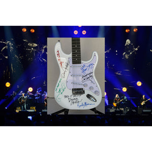 The Eagles Timothy B. Schmit Don Felder Joe Walsh Bernie Leadon Randy Meisner Don Henley Glen Frey startocaster electric guitar signed with