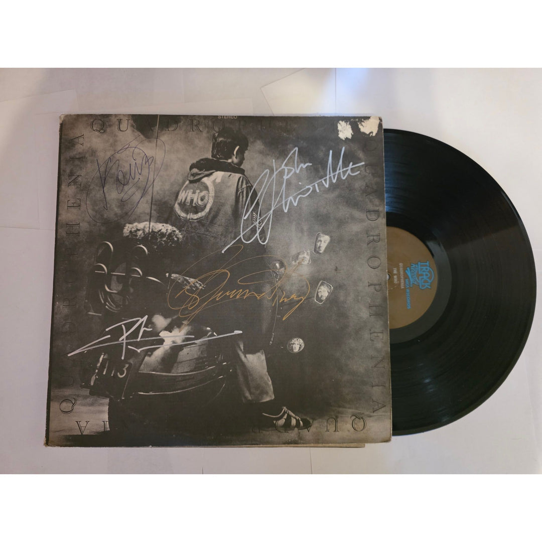 The Who "Quadrophenia" LP signed with proof.
