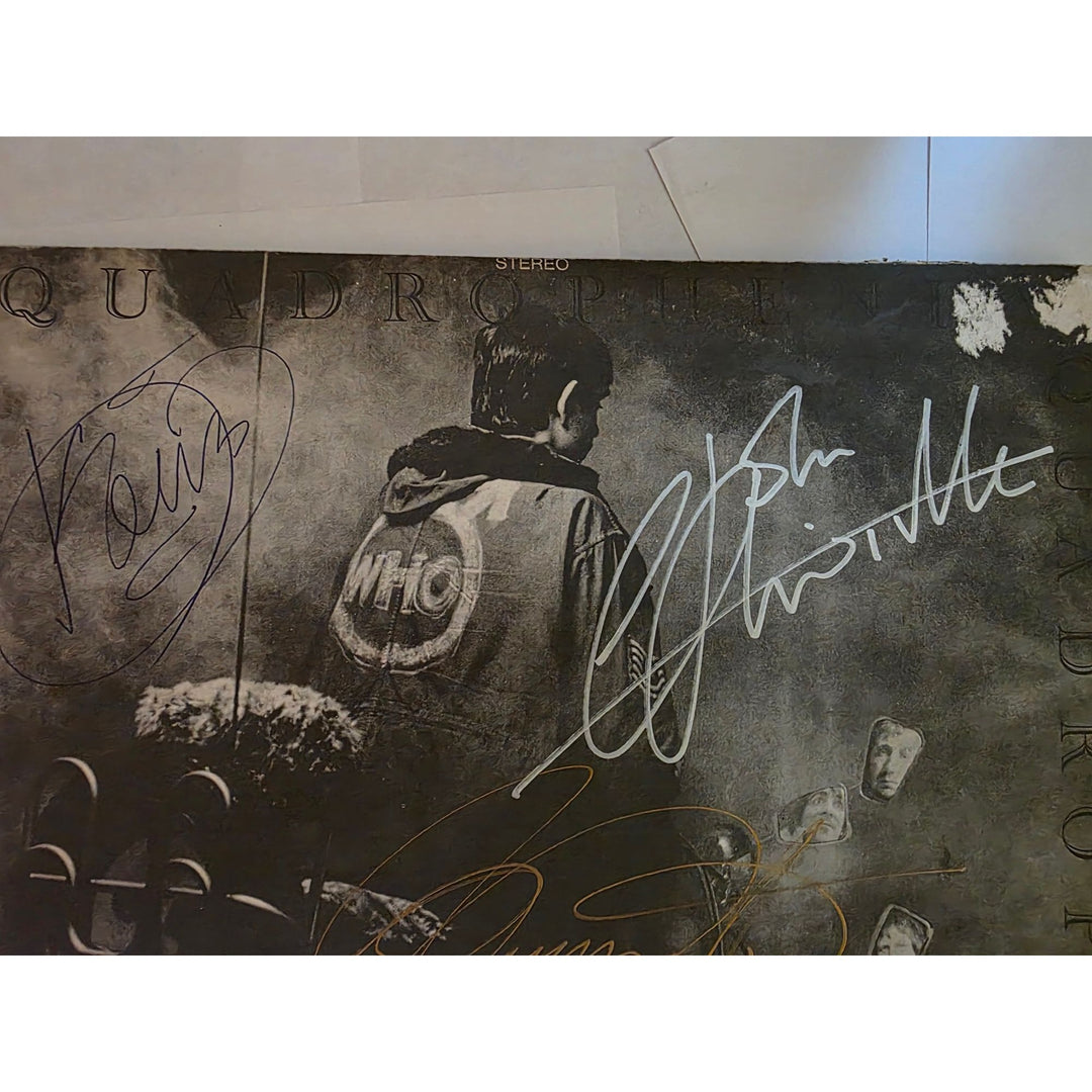 The Who "Quadrophenia" LP signed with proof.