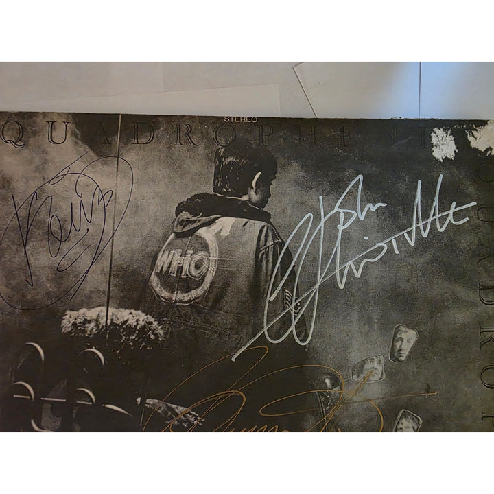 The Who "Quadrophenia" LP signed with proof.