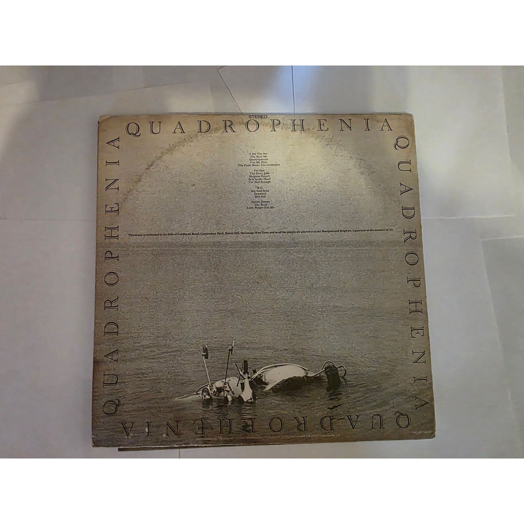 The Who "Quadrophenia" LP signed with proof.