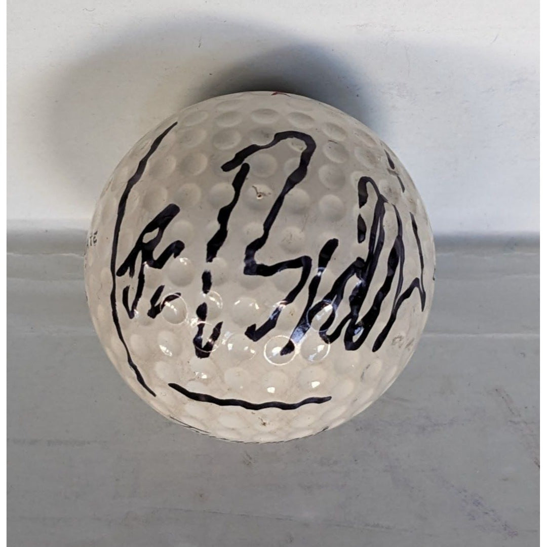 Joseph Robinette Biden Jr. (46) vintage golf ball signed with proof and free display case