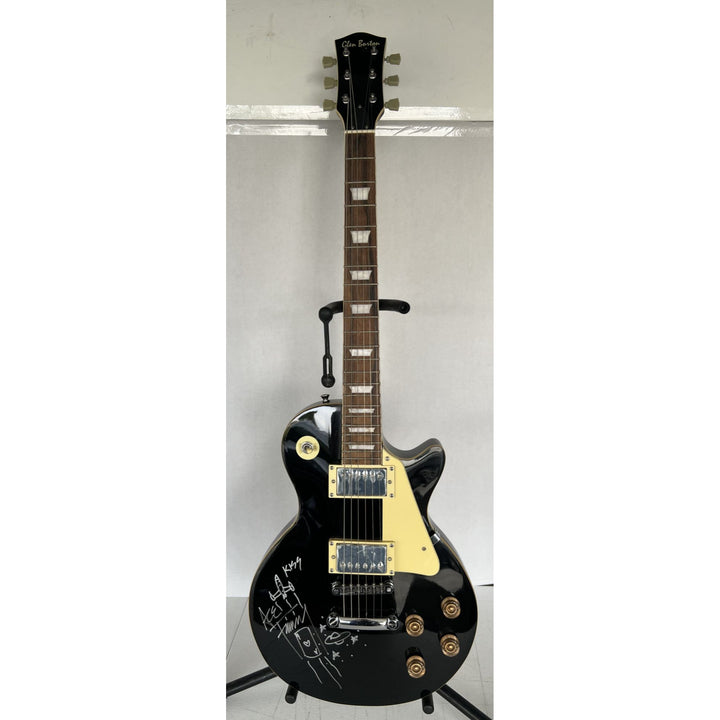 Ace Frehley of Kiss les paul  electric guitar signed with sketch & proof
