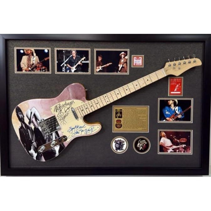 Jimmy Page of Led Zeppelin, Les Paul, vintage, electric guitar signed with full provenance, photo proof and AI certification.