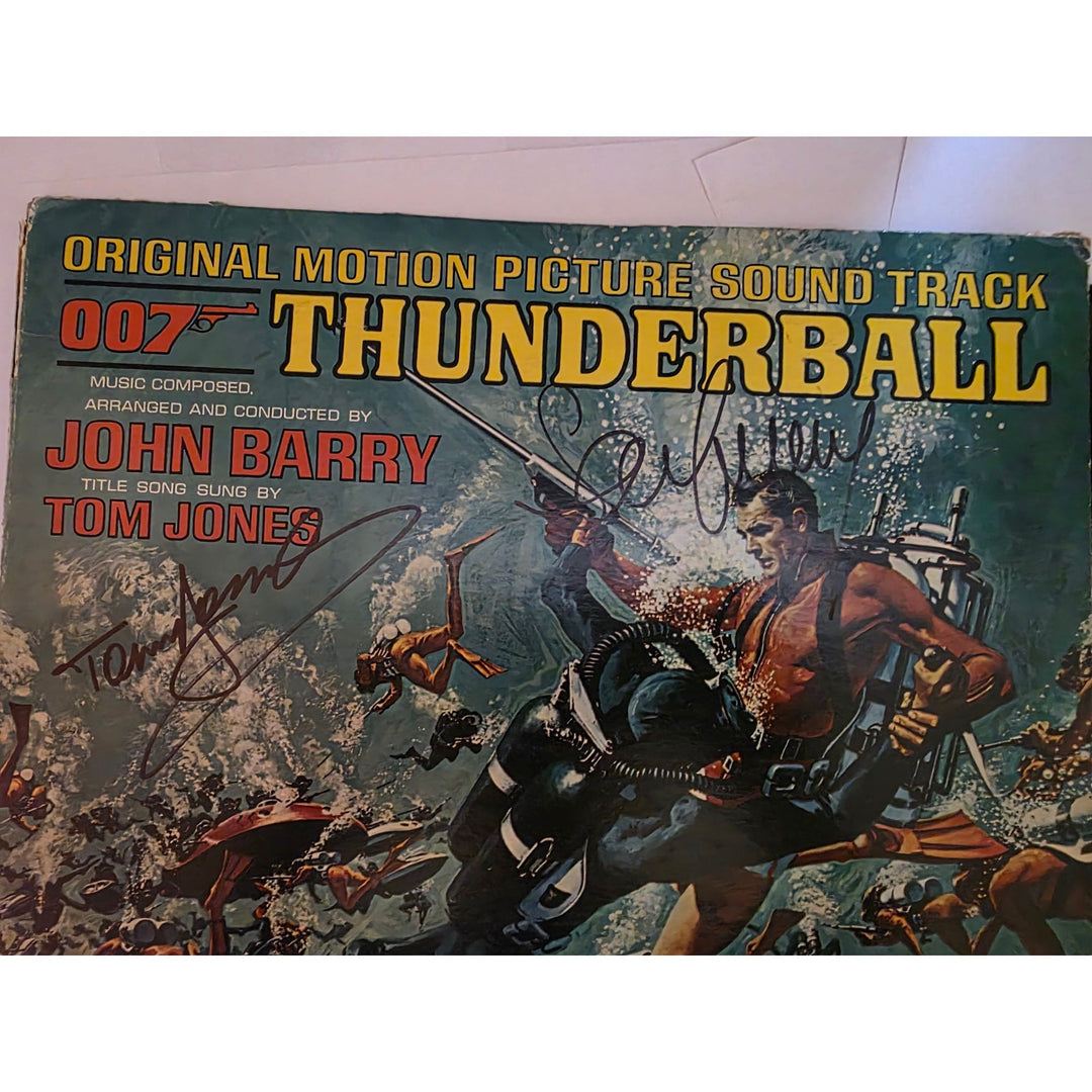 John Barry "Thunderball Original Motion Picture Soundtrack" LP signed with proof.