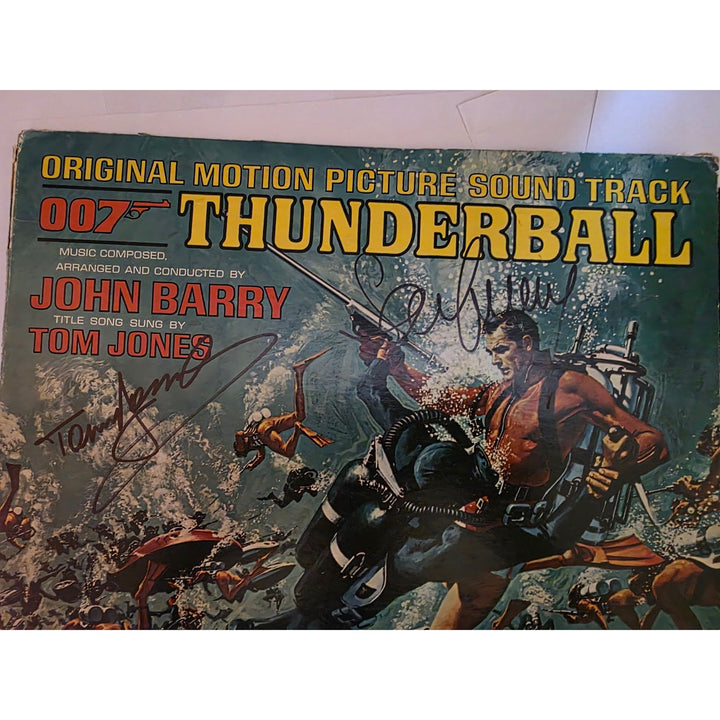 John Barry "Thunderball Original Motion Picture Soundtrack" LP signed with proof.