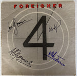 Load image into Gallery viewer, Mick Jones and Lou Gramm, Dennis Elliott, Rick Wills Foreigner LP with proof
