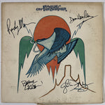Load image into Gallery viewer, Don Henley Glenn Frey Joe Walsh &quot;On The Border &quot; LP signed with proof
