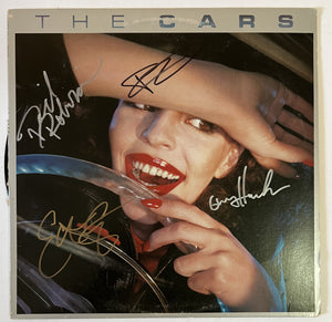 Ocasek Greg Hawkes The Cars LP signed with proof
