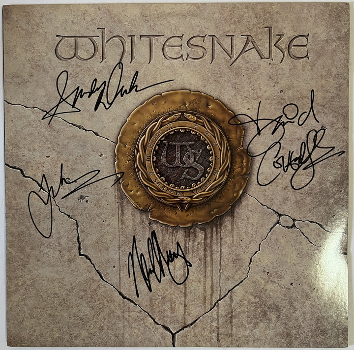 White Snake LP signed with proof