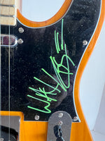 Load image into Gallery viewer, Guns N&#39; Roses Axl Rose, Slash, Matt Sorum, Gilby Clarke Izzy Stradlin Steven Adler telecaster electric guitar signed with proof
