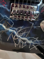 Load image into Gallery viewer, Metallica James Hetfield Lars Ulrich Robert Trujillo Jason Newsted David Mustaine electric guitar signed with proof

