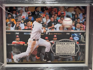 Derek Jeter New York Yankees MLB official baseball signed with proof and framed