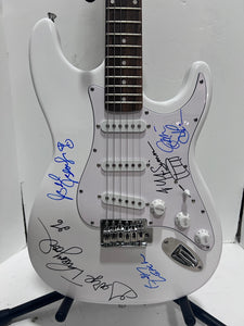 George Thorogood and The Destroyers Stratocaster electric guitar signed with proof