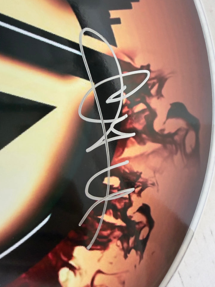 Chester Bennington Linkin Park one-of-a-kind drumhead signed with proof