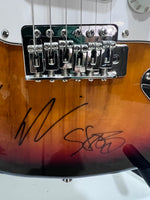 Load image into Gallery viewer, Deftones Chi Cheng, Chino Moreno, Stephen Carpenter, Frank Delgado Stratocaster electric guitar signed with proof
