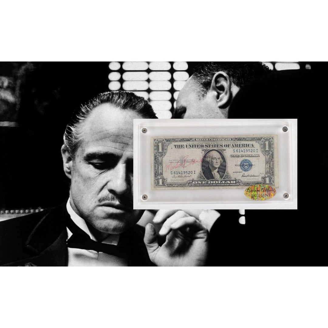 Marlon Brando 1939 Silver Certificate genuine vintage US currency Awesome Artifacts