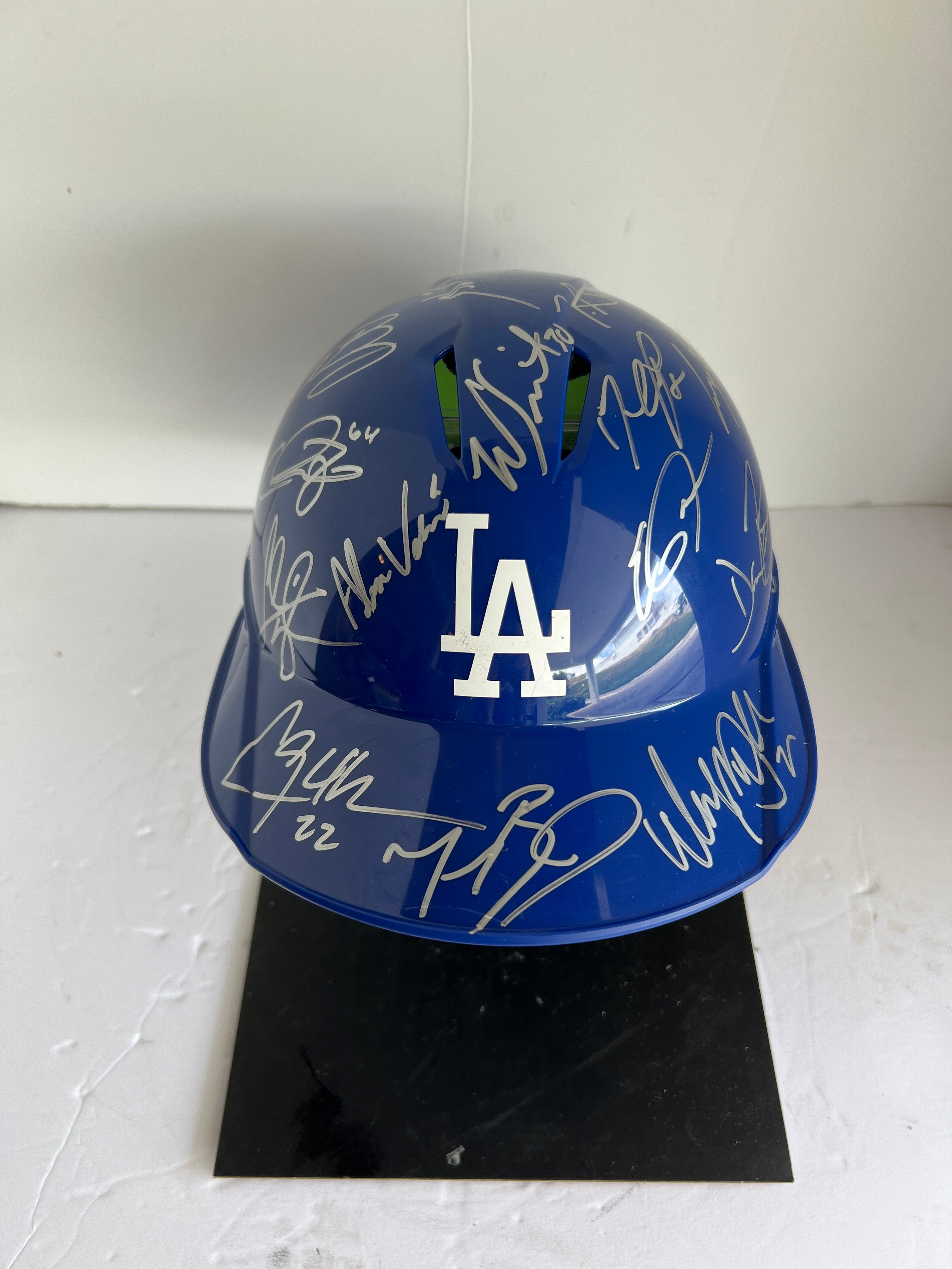 Autographed Kershaw Baseball Jersey Display Frame