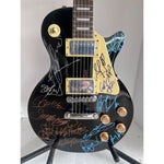 Load image into Gallery viewer, Duran Duran, The Police, Spandau Ballet Tears for Fears Les Paul electric guitar signed with proof
