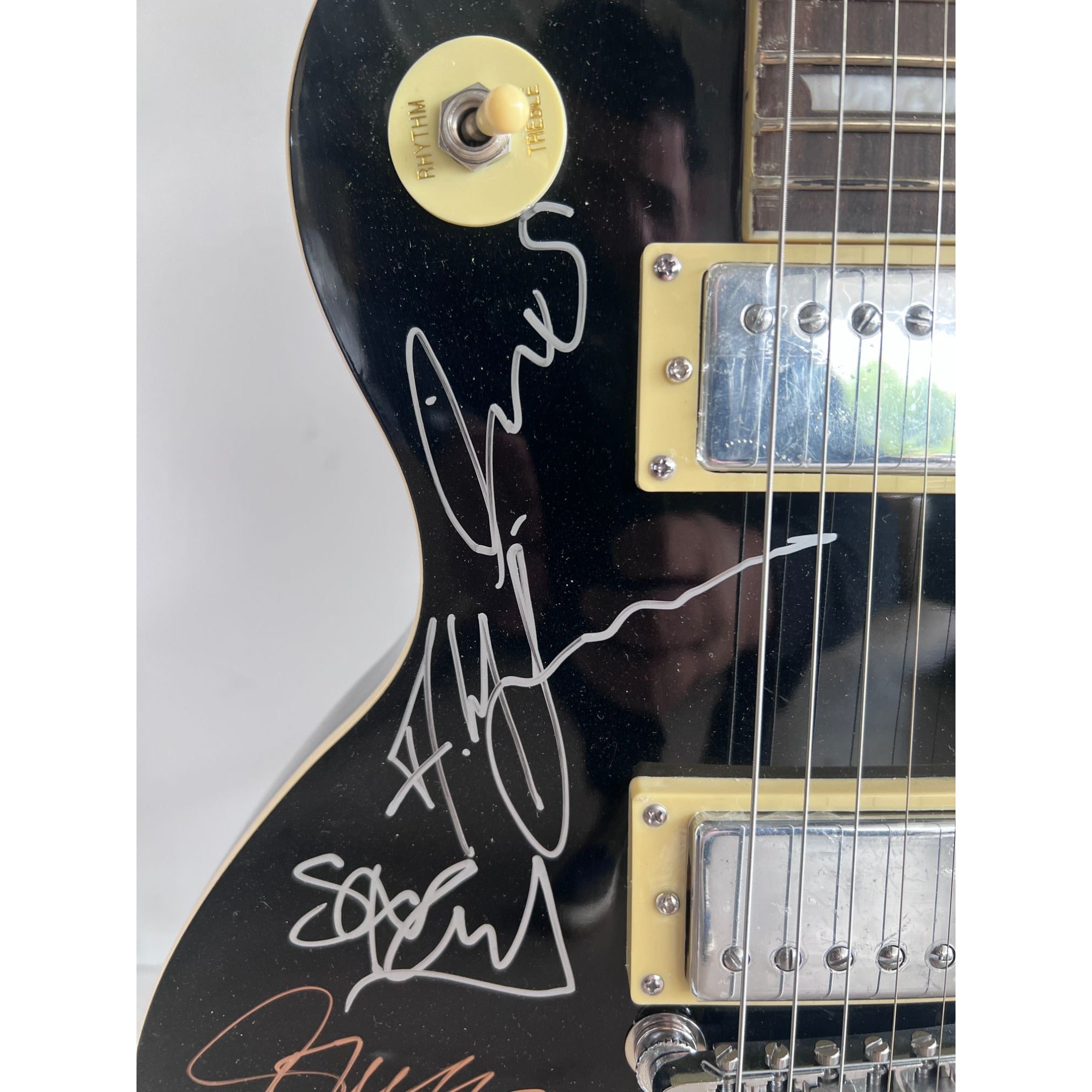 Duran Duran, The Police, Spandau Ballet Tears for Fears Les Paul electric guitar signed with proof