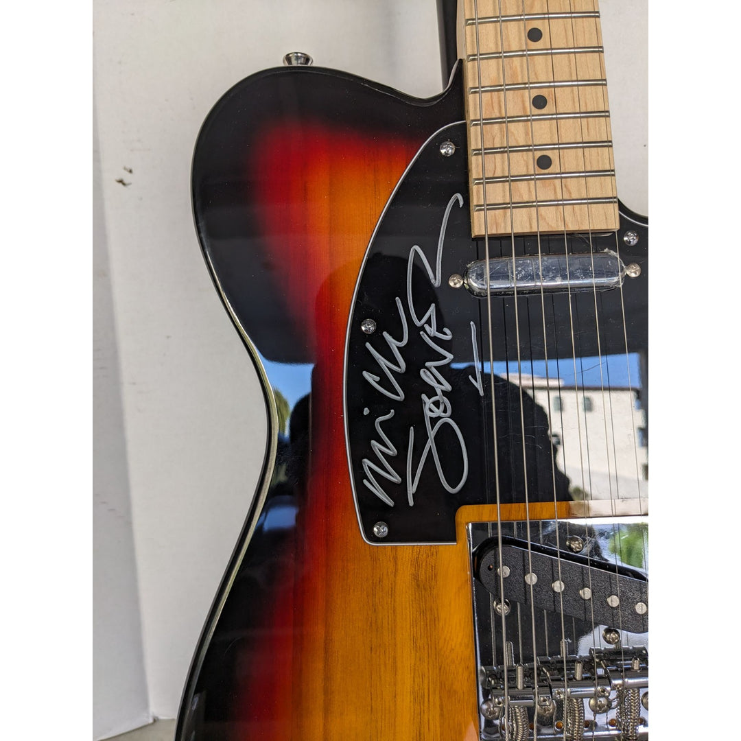 The Clash Joe Strummer & Mick Jones telecaster electric guitar signed with proof