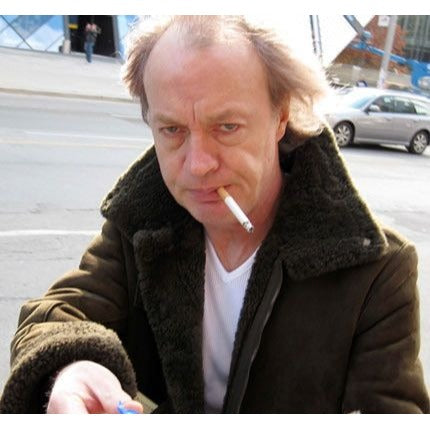 Angus Young 5x7 photo signed with proof