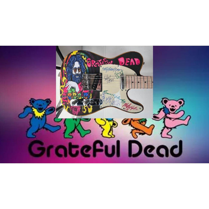 The Grateful Dead Jerry Garcia telecaster electric guitar signed with proof