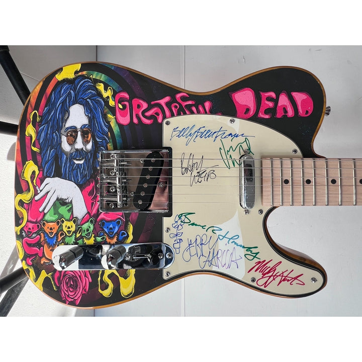 The Grateful Dead Jerry Garcia telecaster electric guitar signed with proof.