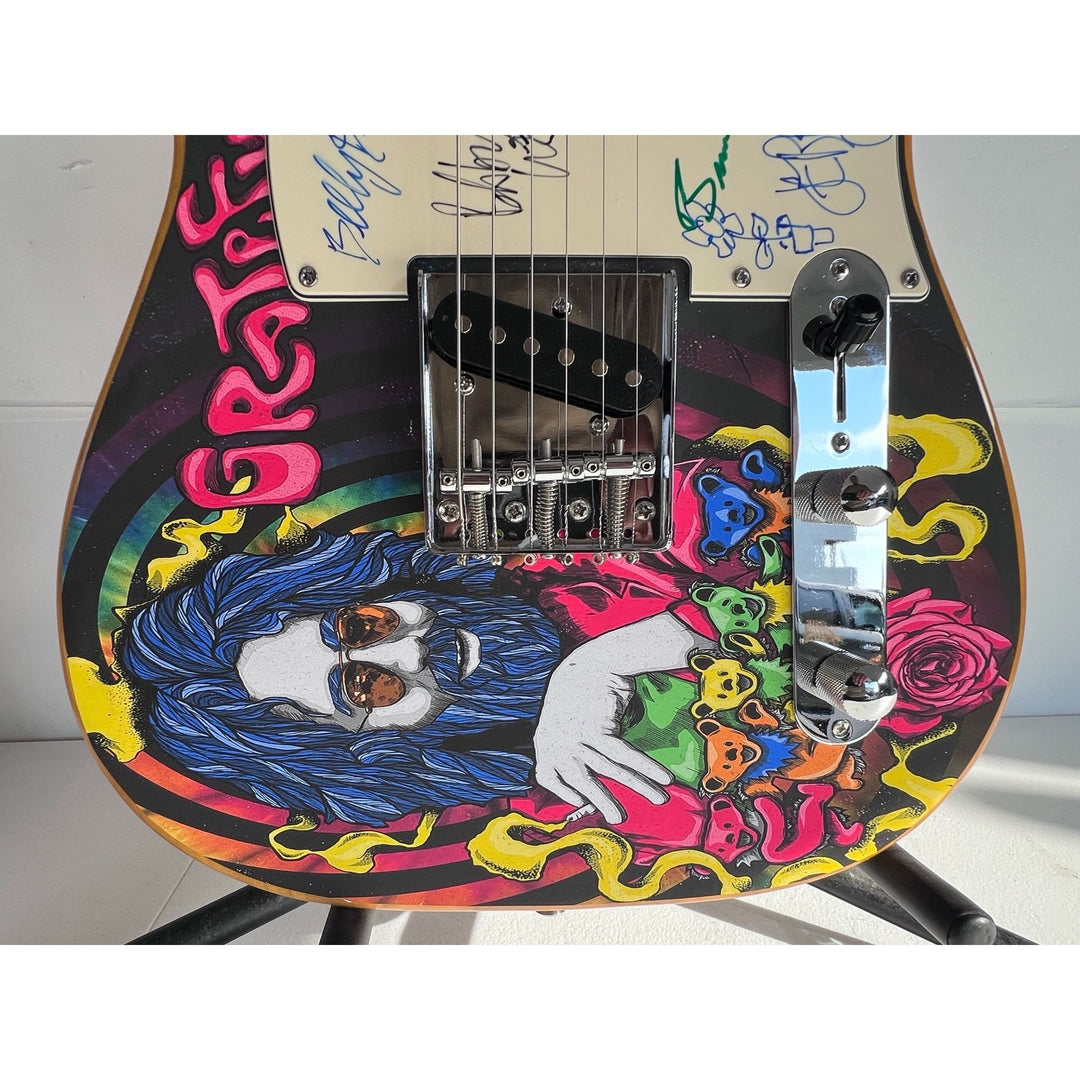 The Grateful Dead Jerry Garcia telecaster electric guitar signed with proof.