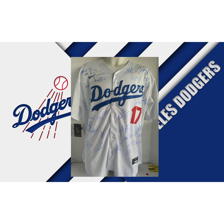 Shohei Ohtani Los Angeles Dodgers 2024 team signed jersey with proof