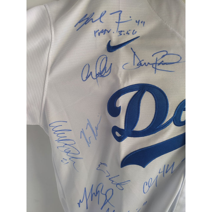 Shohei Ohtani Los Angeles Dodgers 2024 team signed jersey with proof