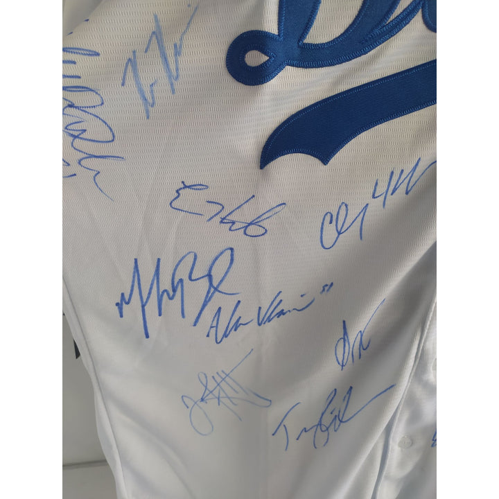 Shohei Ohtani Los Angeles Dodgers 2024 team signed jersey with proof