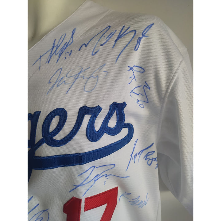 Shohei Ohtani Los Angeles Dodgers 2024 team signed jersey with proof