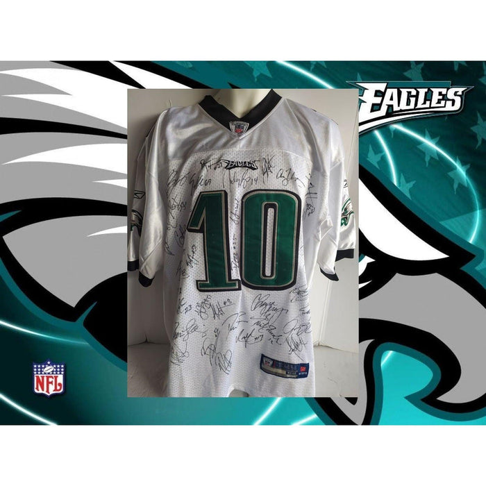 D'Shaun Jackson Philadelphia Eagles 2012 team signed authentic XL jersey