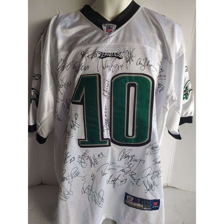 D'Shaun Jackson Philadelphia Eagles 2012 team signed authentic XL jersey