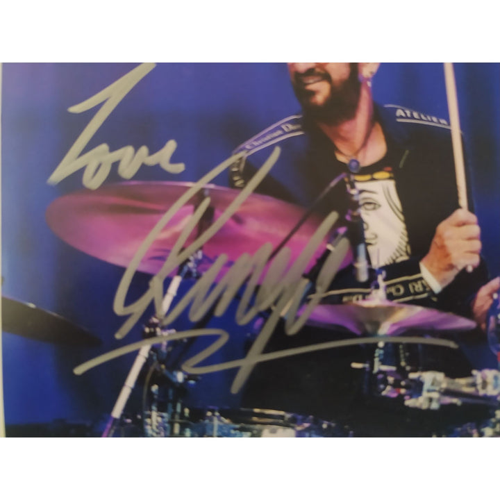 The Beatles Ringo Starr 5x7 photo signed with proof